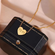 Manifestation 11:11 Heart Necklace